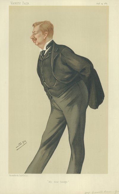 Mr George Granville Leveson-Gower von Leslie Matthew Ward